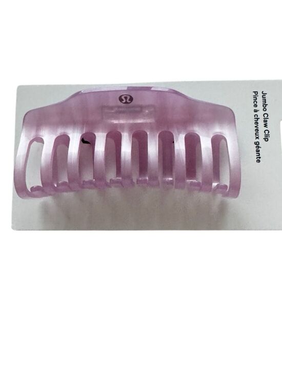 Lululemon Jumbo Claw Clip Sweet Sorbet/Pink Pearl main image 6
